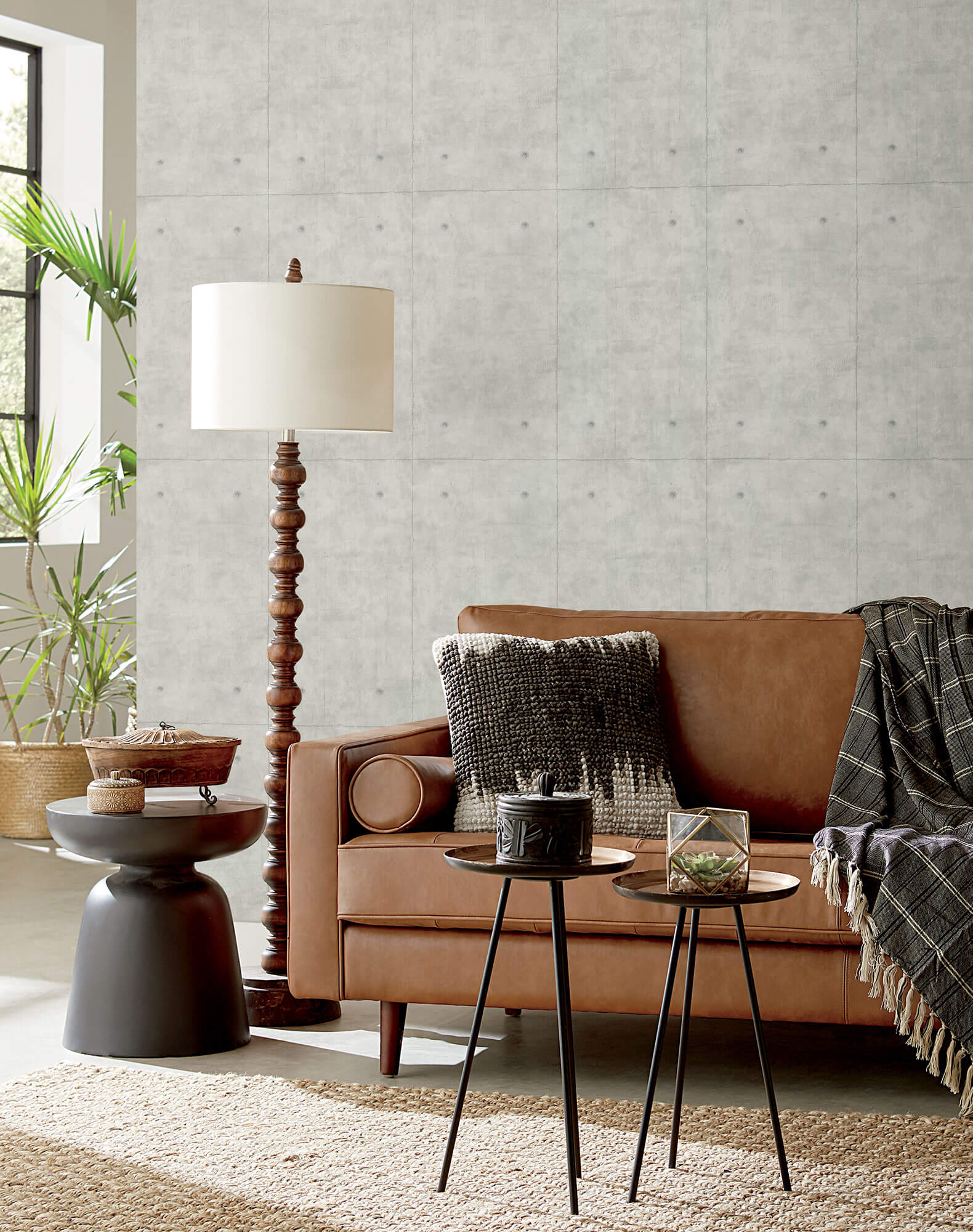 Buy Removable Concrete Look Wallpaper Selfadhesive Modern Online in India   Etsy