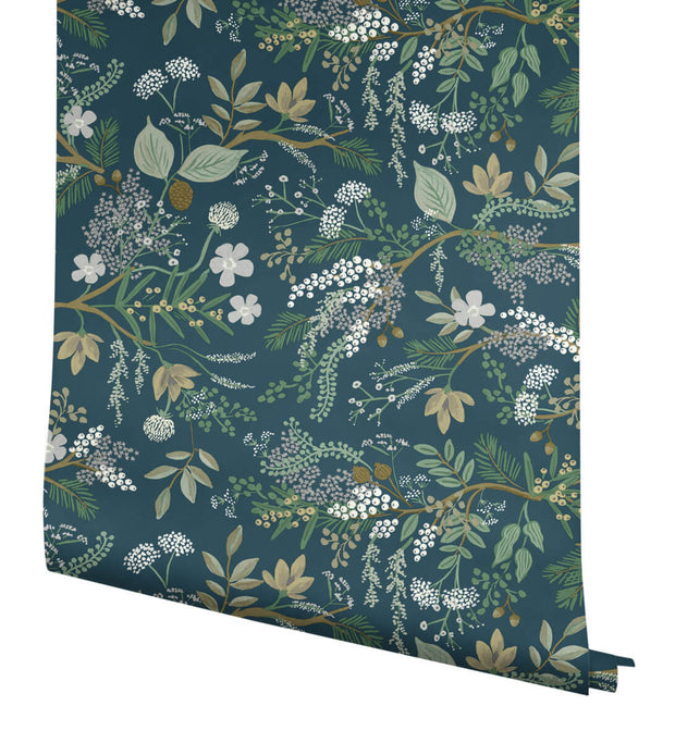 Rifle Paper Co. Juniper Forest Peel & Stick Wallpaper - Evergreen – US