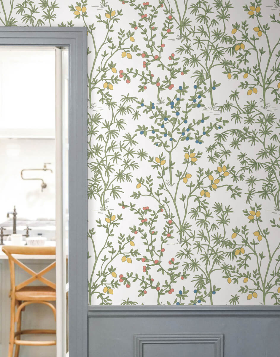 Erin Napiers Gift of Perfectly Combining Wallpaper and Paint Colors   Laurel Mercantile Co