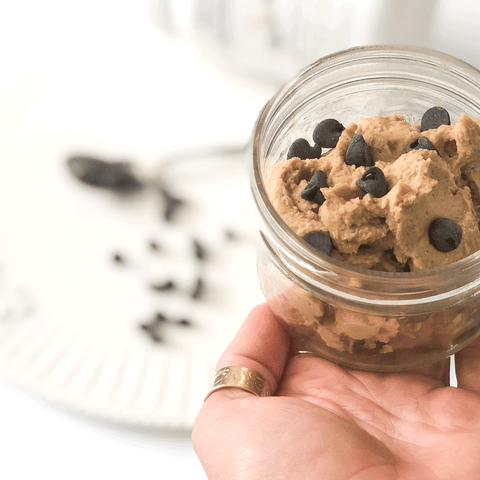 The HEALTHIEST Edible Cookie Dough (Raw/V/GF) | AURA Kitchen