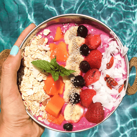 AURA Recipe - Coral Sunset Smoothie Bowl