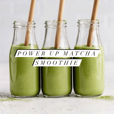 Power Up Matcha Smoothie Recipe | AURA Nutrition