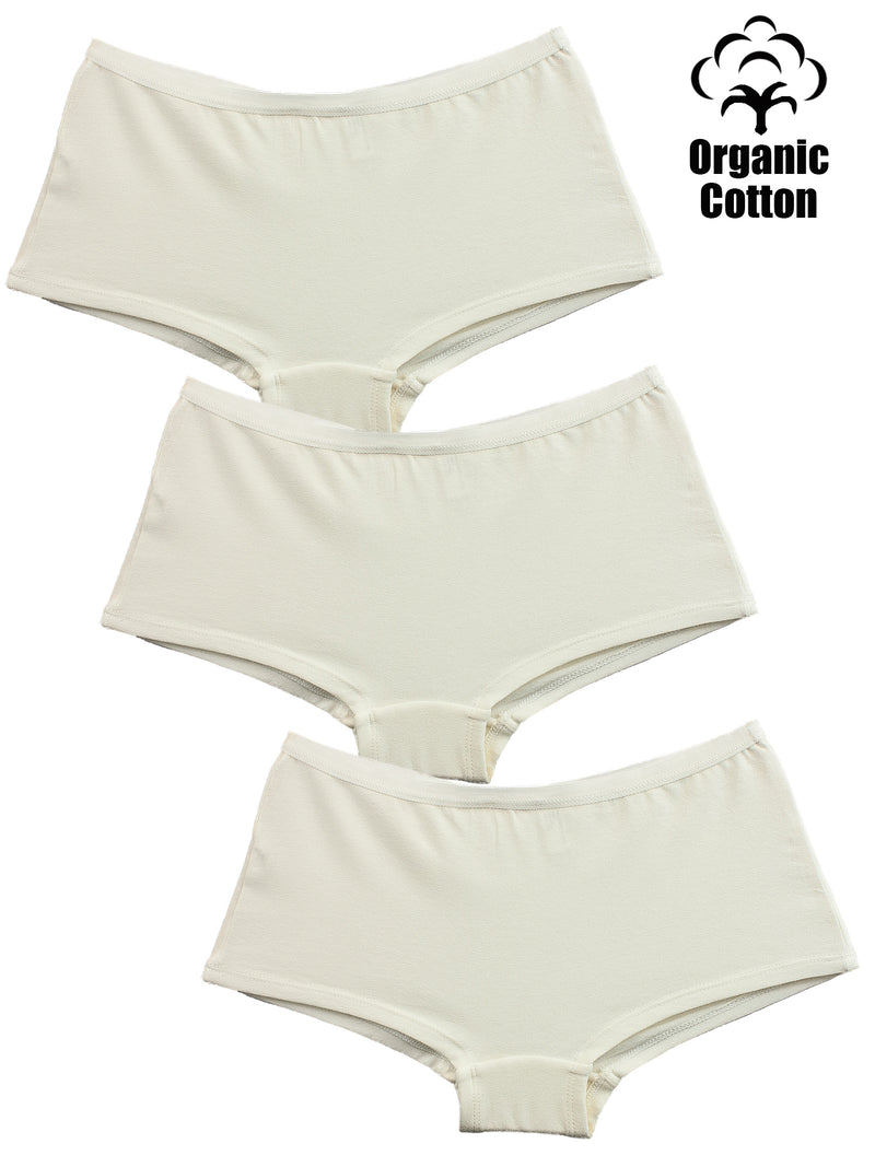 Cotton Boyshort Panties Multi-Pack