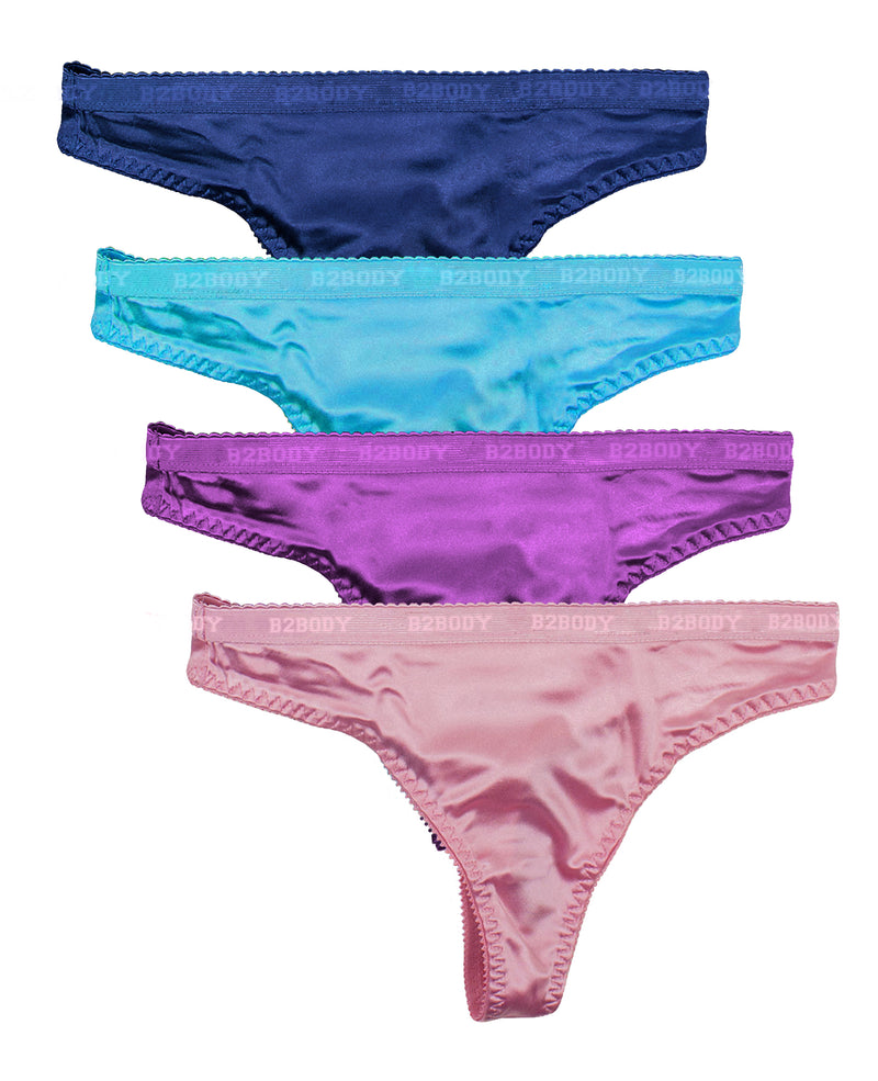 Satin Full Coverage Boy Shorts Panties Multi-Pack – B2BODY - Formerly  Barbra Lingerie