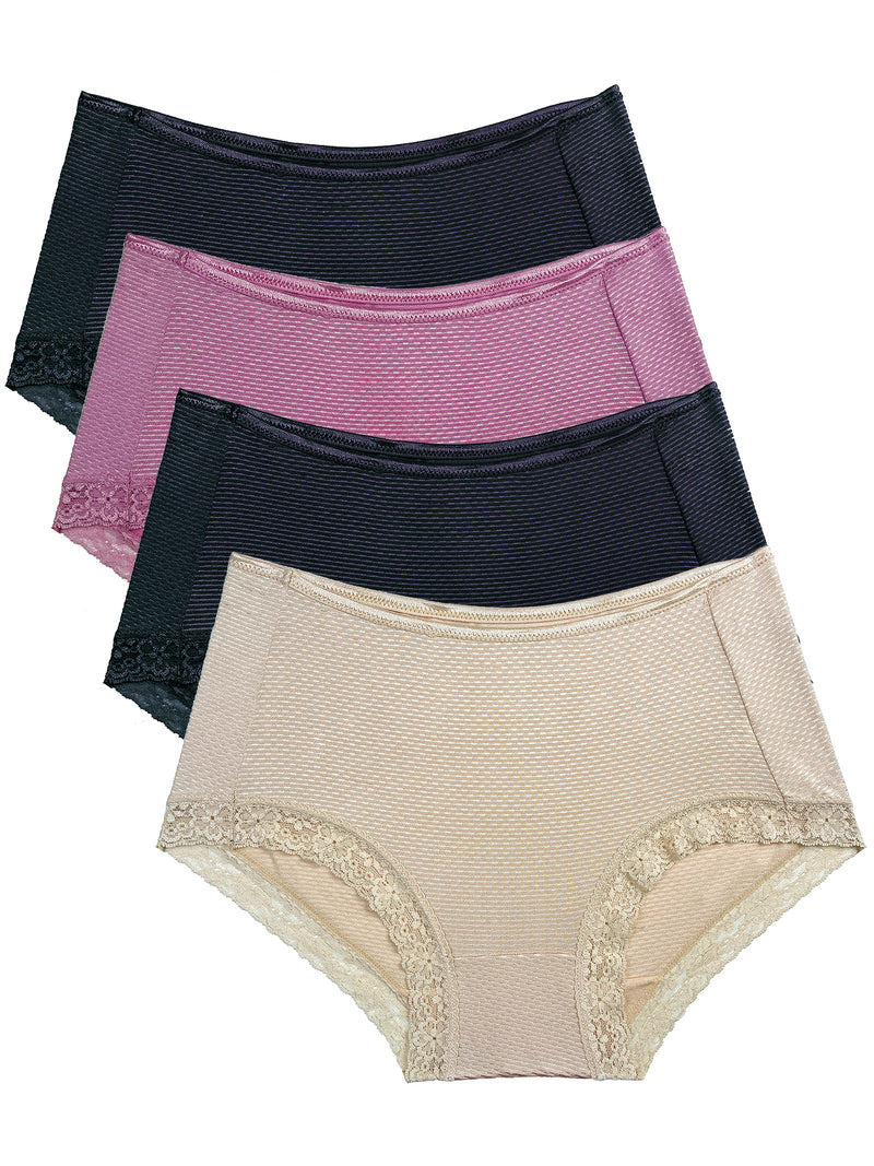 Satin Full Coverage Bikini Panties (6 Pack) – B2BODY - Formerly