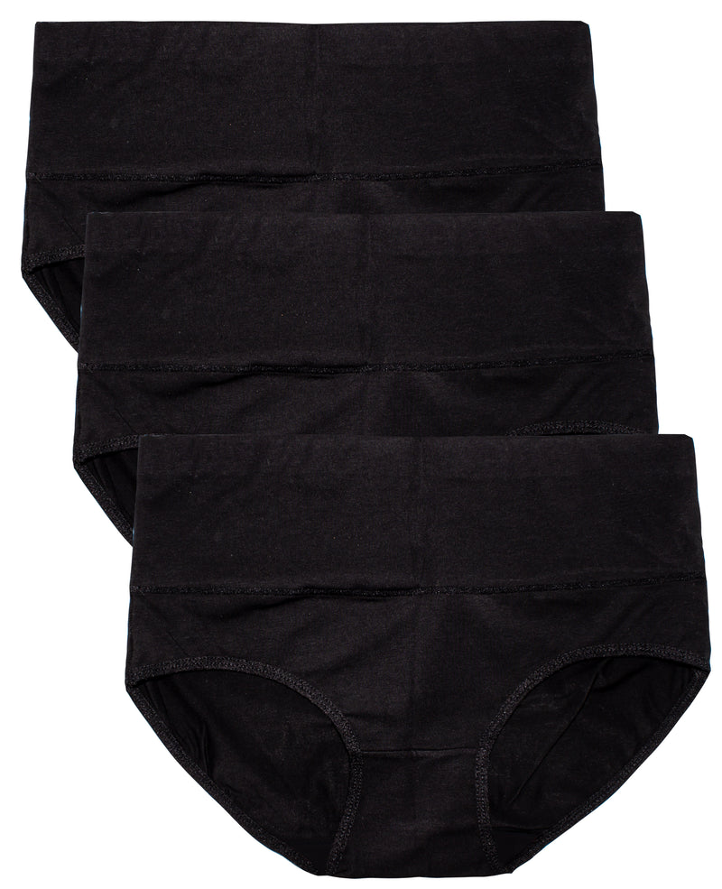 ALBERT KREUZ  Women's boyshort panty stretch cotton black