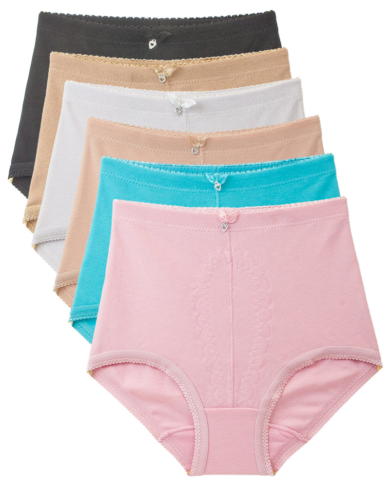 Cotton Mid Waist Panties Tummy Control Panties Panties Seluar