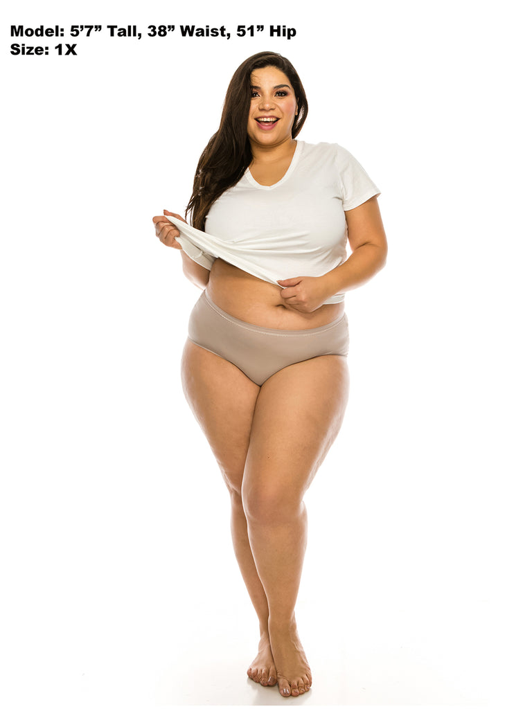 Seamless Panties Women Super Breathable Briefs XS-3X Plus Size 4 P – B2BODY - Formerly Barbra Lingerie