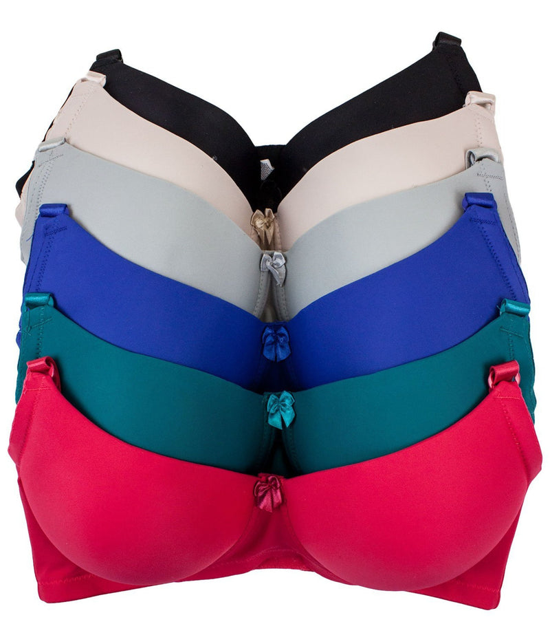 Women's Front Hook Full Coverage Bra - 3 Pack