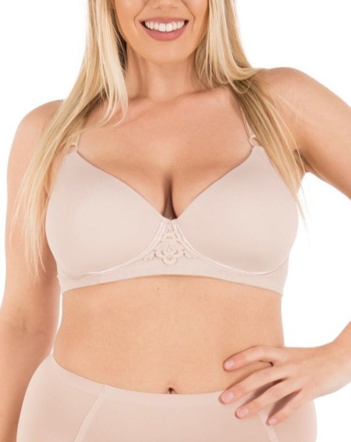 38D Bra Size in C Cup Sizes by Leading Lady Contour, Front Closure