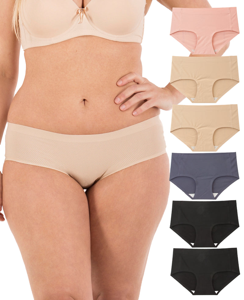 Women underwear medium waist large size women underwear trackless