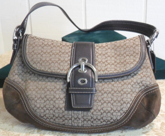 coach jacquard bag