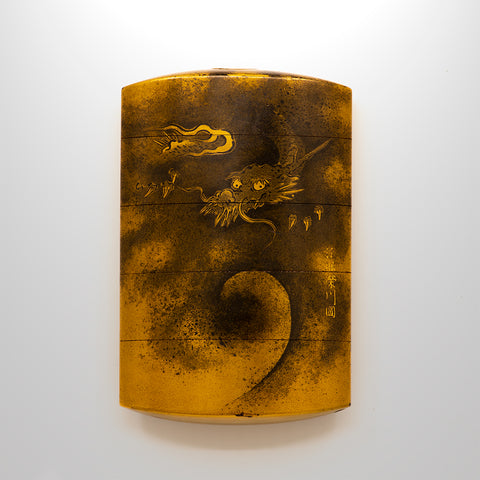 Inro Kajikawa dragon 