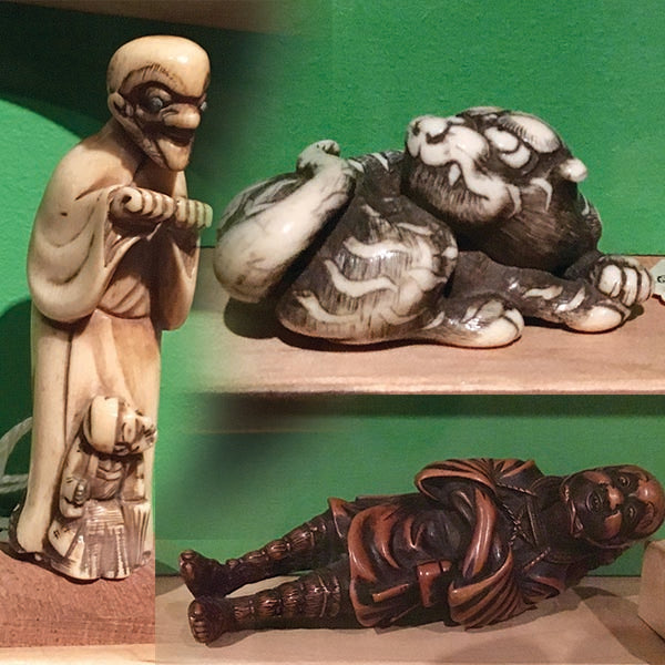 netsuke in museums 