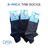 3-PACK Tab Socks