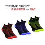 3 pares Technik Sport