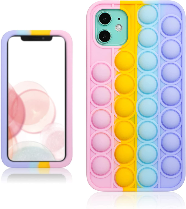 Oqpa For Iphone 12 Mini Case Cartoon Kawaii Funny Cute Fun Silicone De Colormypods