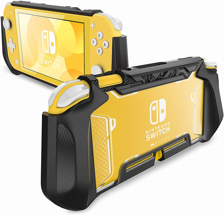 Mumba Grip Case for Nintendo Switch Lite, [Blade Series] TPU Protective Portable Cover Accessories Compatible with Switch Lite Console 2019 Release (FrostBlack)