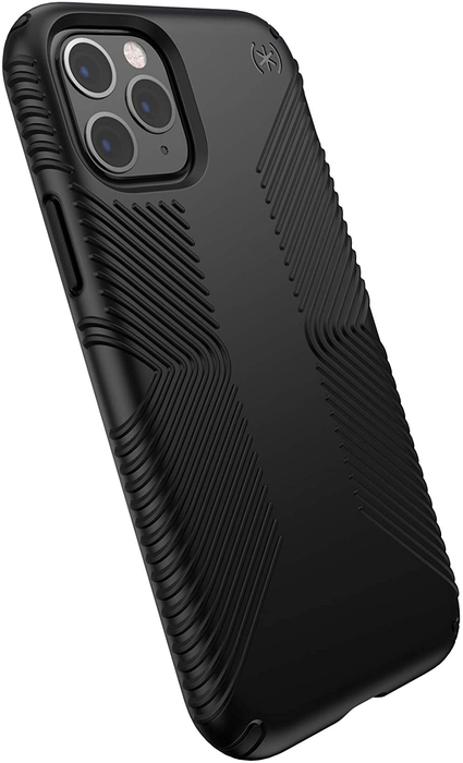 Speck Products Presidio Grip iPhone 11 Pro Case, Black/Black, Model:129892-1050