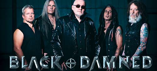 black damned metal band