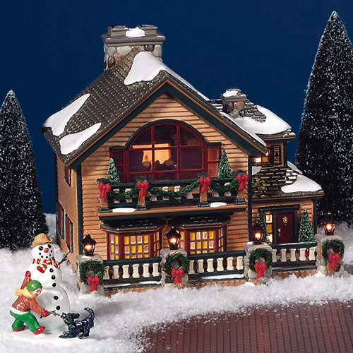 Christmas Lake Chalet 56.55061 – Department 56 Retirements