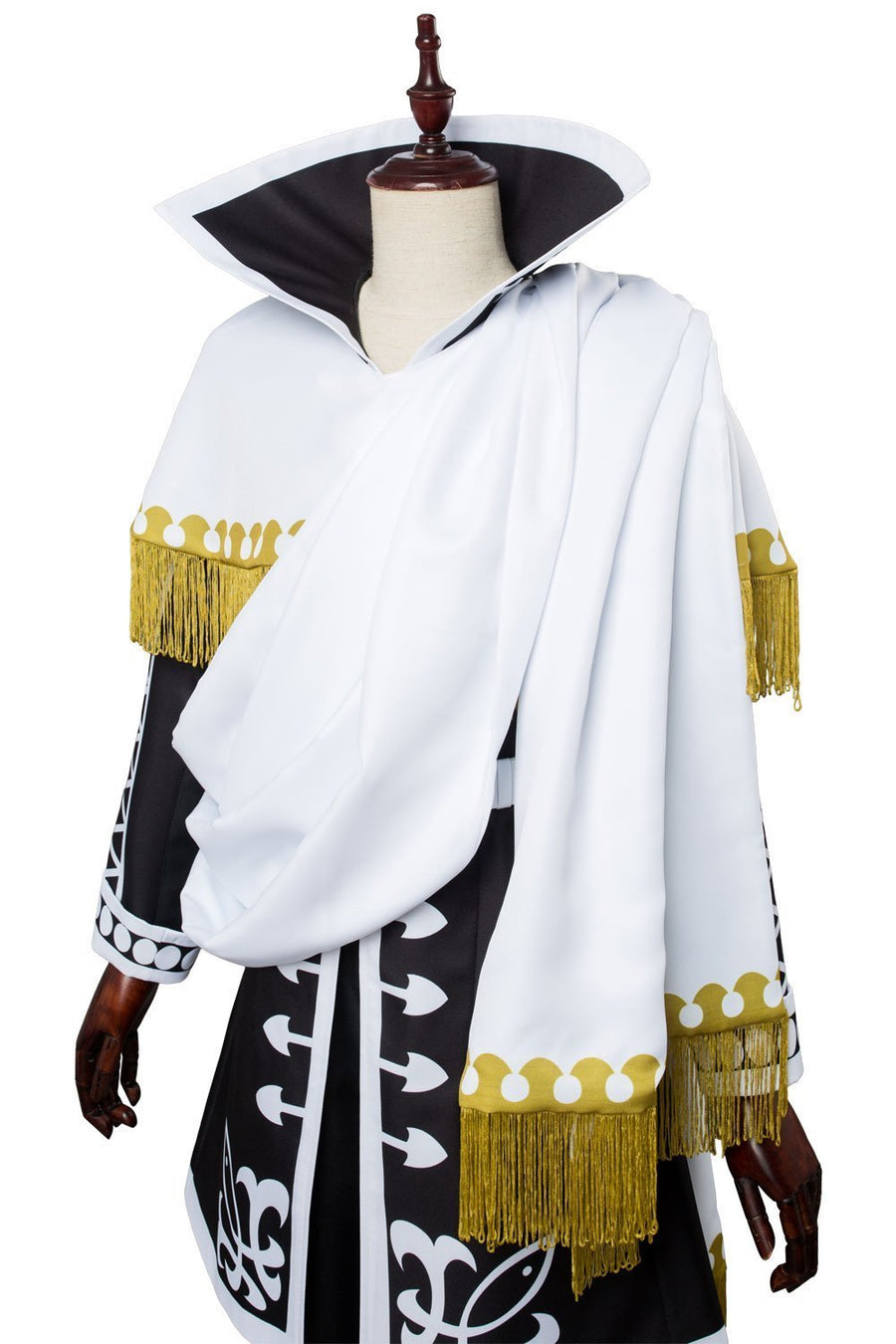 Fairy Tail Season 5 Cosplay Zeref Dragneel Emperor Cosplay Costume Outfit Cape - roblox medieval white cloak