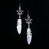 STAR-FEATHER EARRINGS 