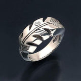 FEATHER RING Arrow Collection