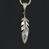 Arrow Collection FEATHER SWIRL PENDANT