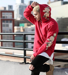 flower hoodie mens