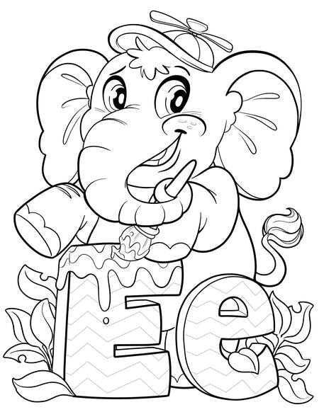 FREE PRINTABLE COLORING SHEET FOR KIDS CRAFTS