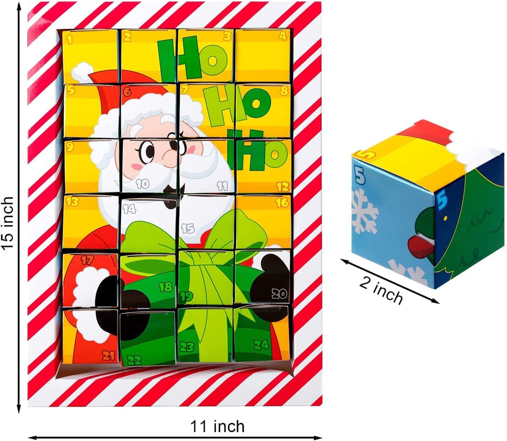 JOYIN Puzzle Box Advent Calendar with Mochi Toys