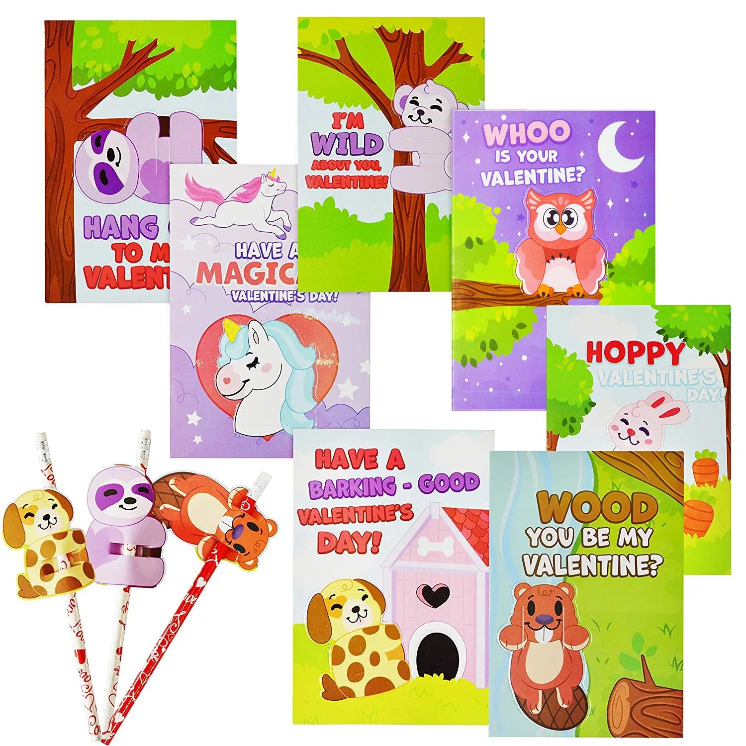 valentine-cards-for-kids-with-paper-pencil-toppers-35-pcs-joyin