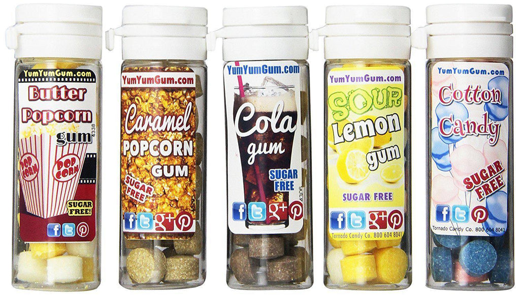 Yum Yum Movie Night Chewing Gum Gift Pack - NovaandKnox.com