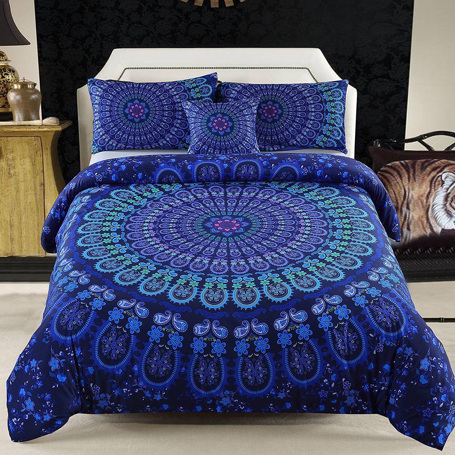 Boho Malia 4pc Tapestry Bedding Duvet Cover Set Nova Knox