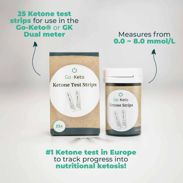 In need of Go-Keto Blood Ketone Test Strips for Go-Keto meter (x25)?