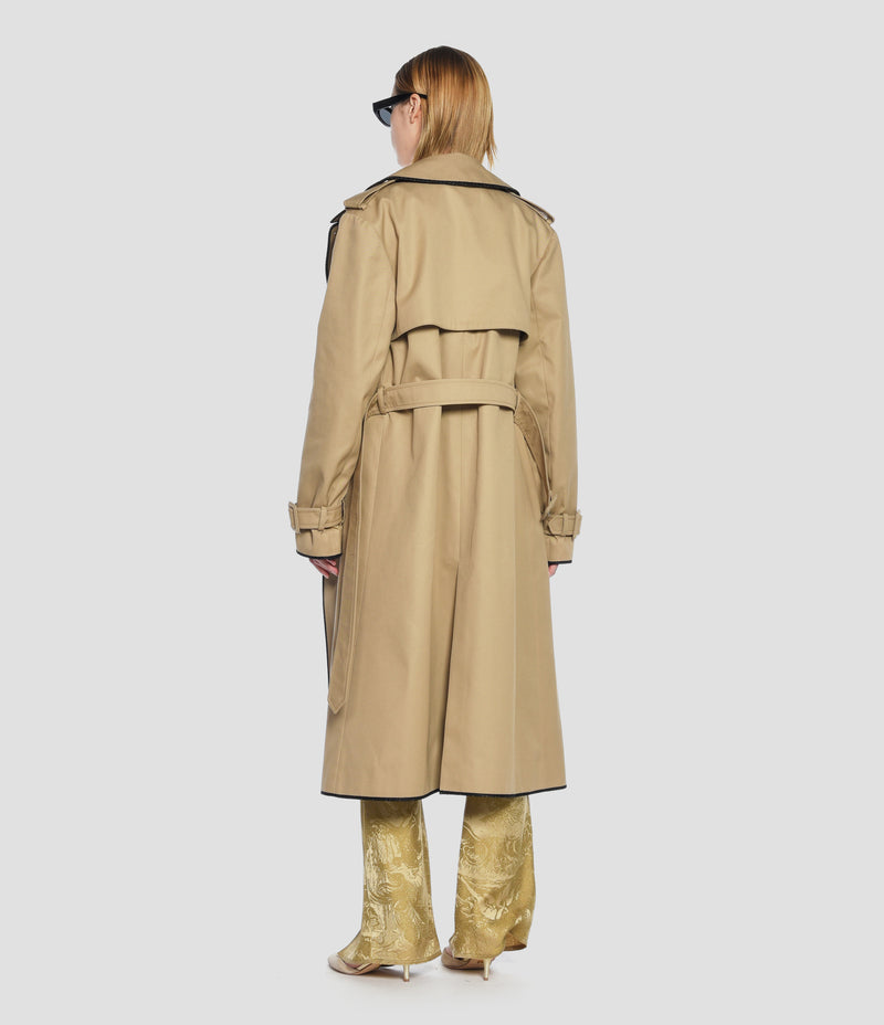 Cotton Trench Coat-SK1AH0011S60387154 – STAFF INTERNATIONAL SPA