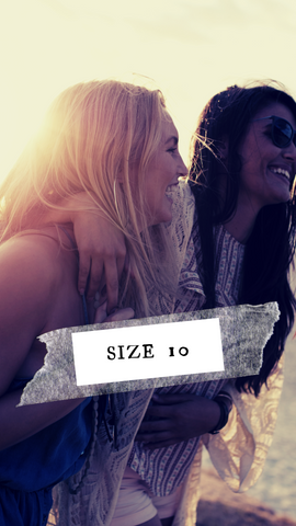 Shop Size 10 Clothing. Free shipping to Canada and USA on women's and women's plus size clothing at Incandescent.ca. *The Incandescent Clothing Company, formerly known as La Femme Fatale Plus-Size Clothiers, is a size-inclusive woman's clothing brand. 