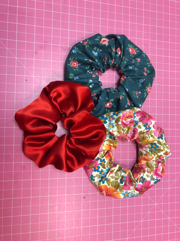 fabric scrunchies