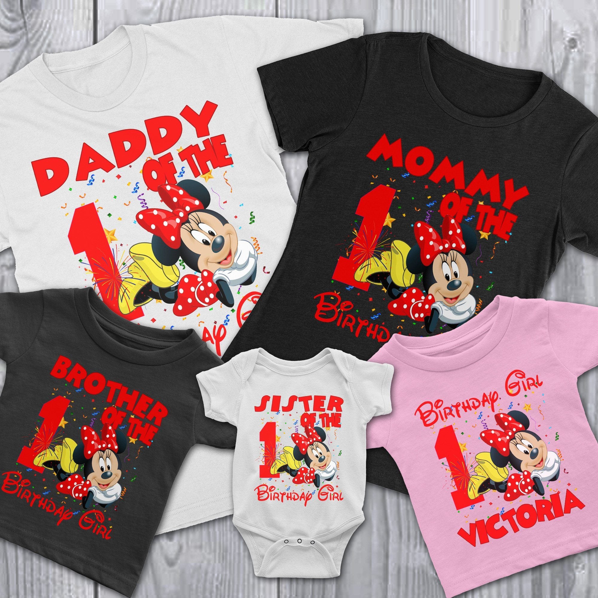 minnie mouse birthday shirt