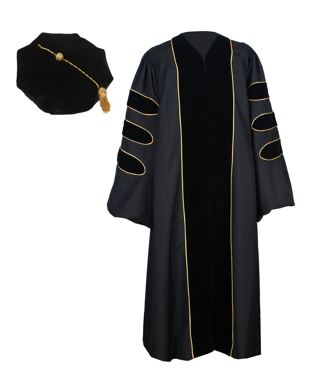 doctorate of education graduation gown