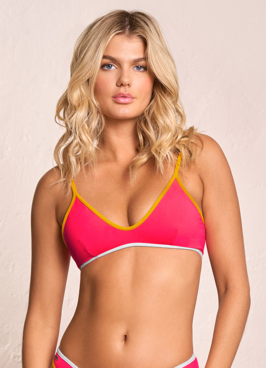 Maaji Violet Creta Sporty Bralette Bikini Top