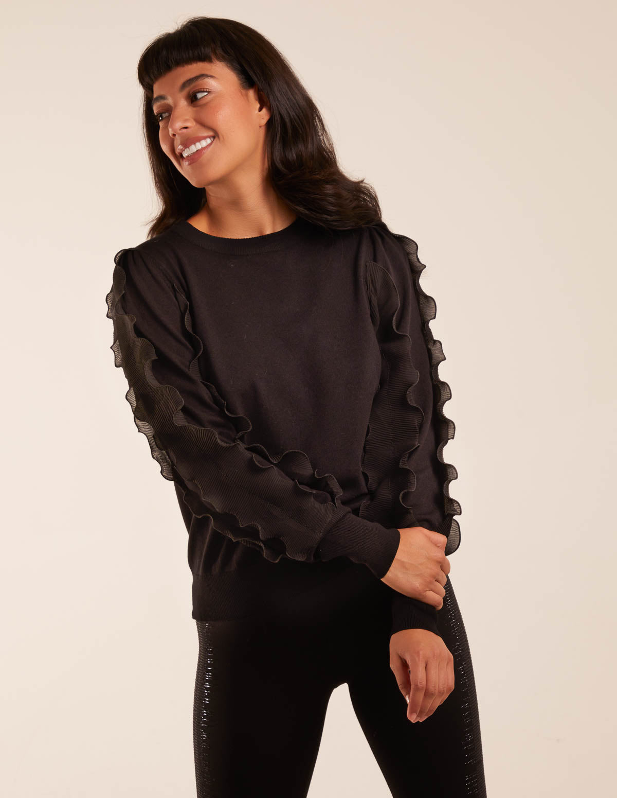 Frill Sleeve Jumper 