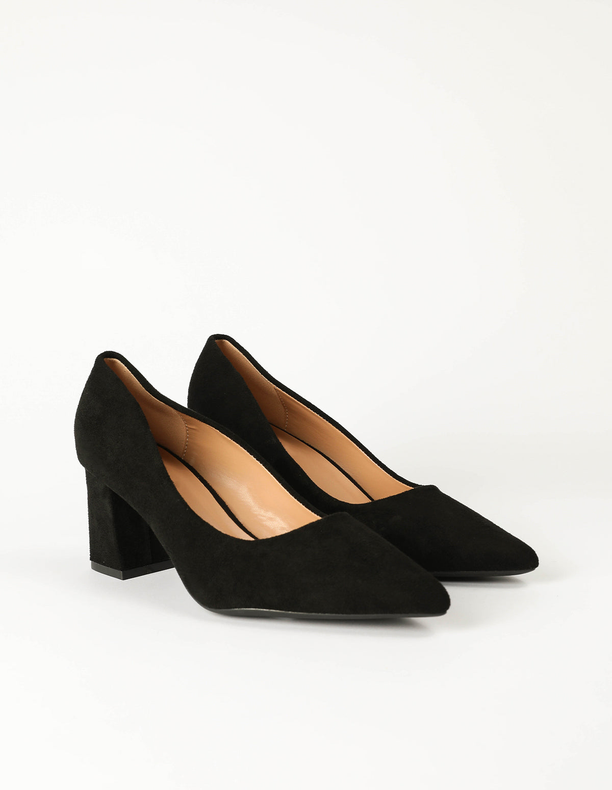 Pointed Suedette Heels - May