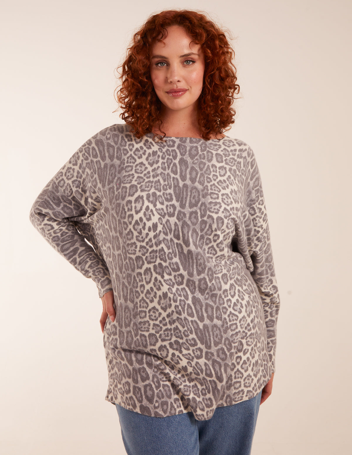 Curve Leopard Print Jumper - 22