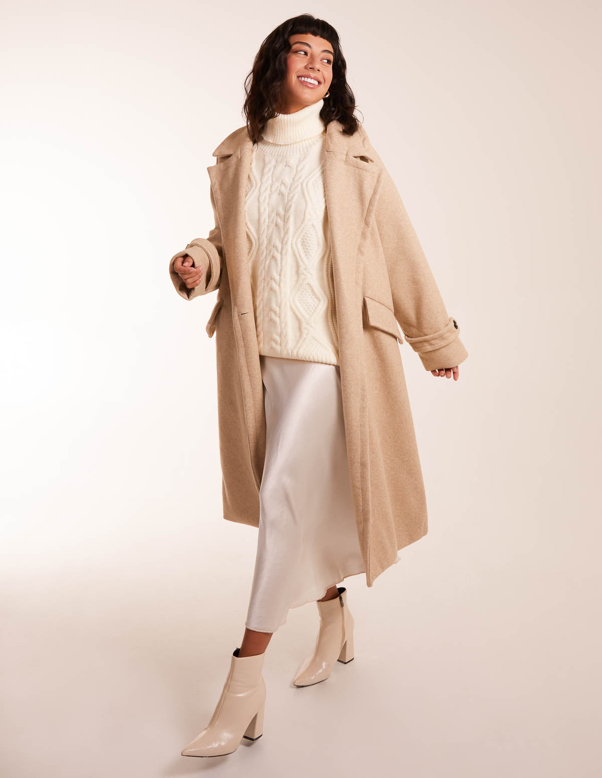 Longline Tailored Coat 