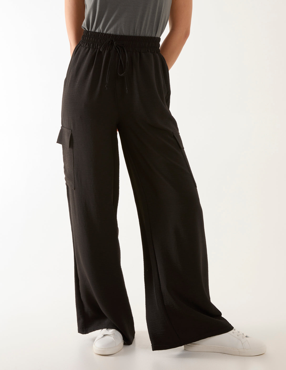 Wide Leg Combat Trouser 