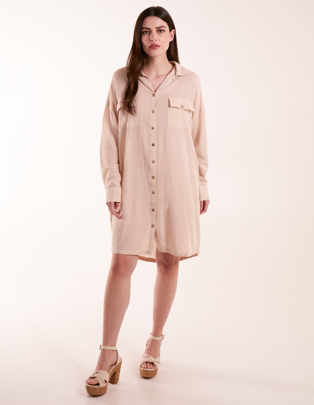 Utility Shirt Dress 