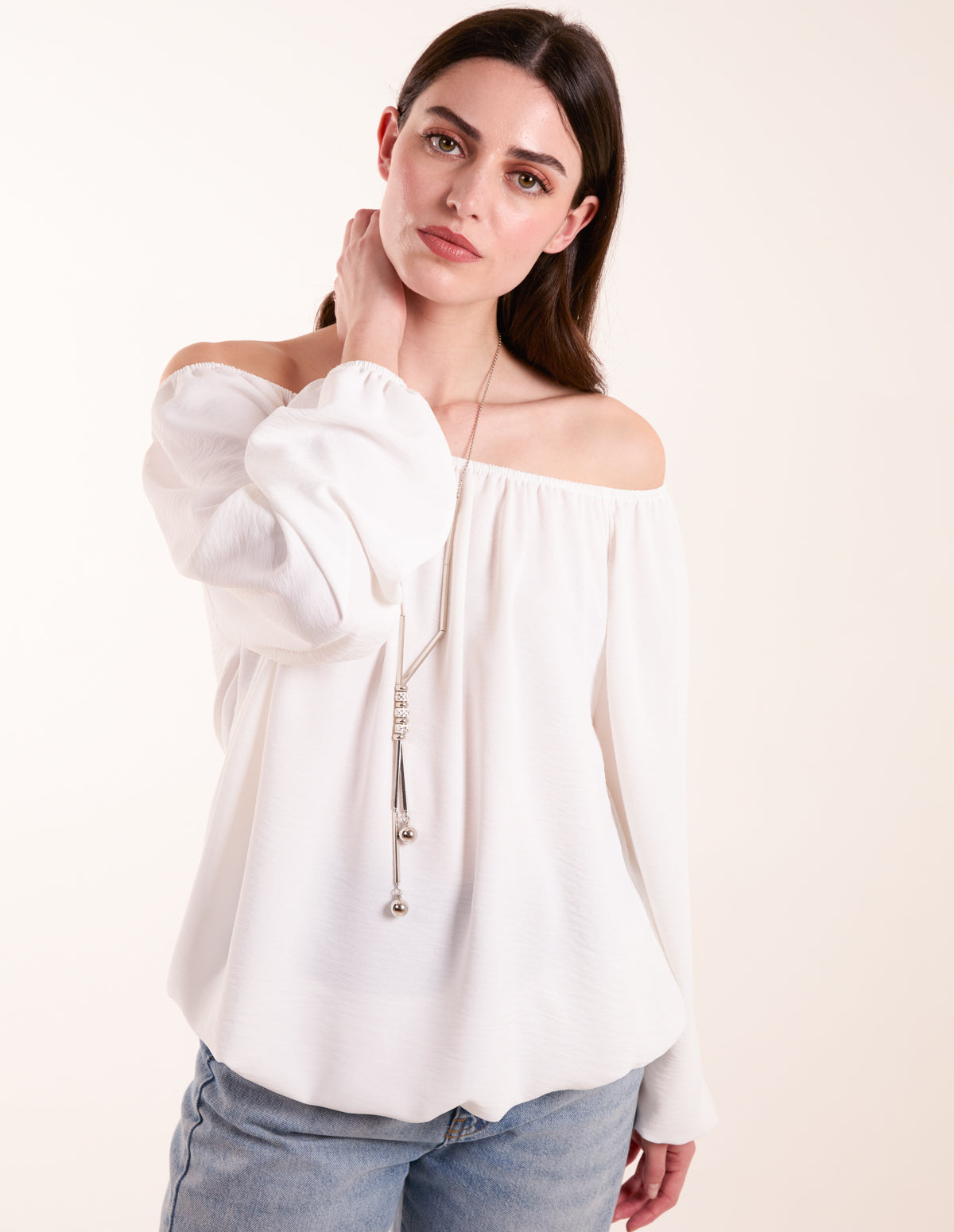 Necklace Bardot Elasticated Top 