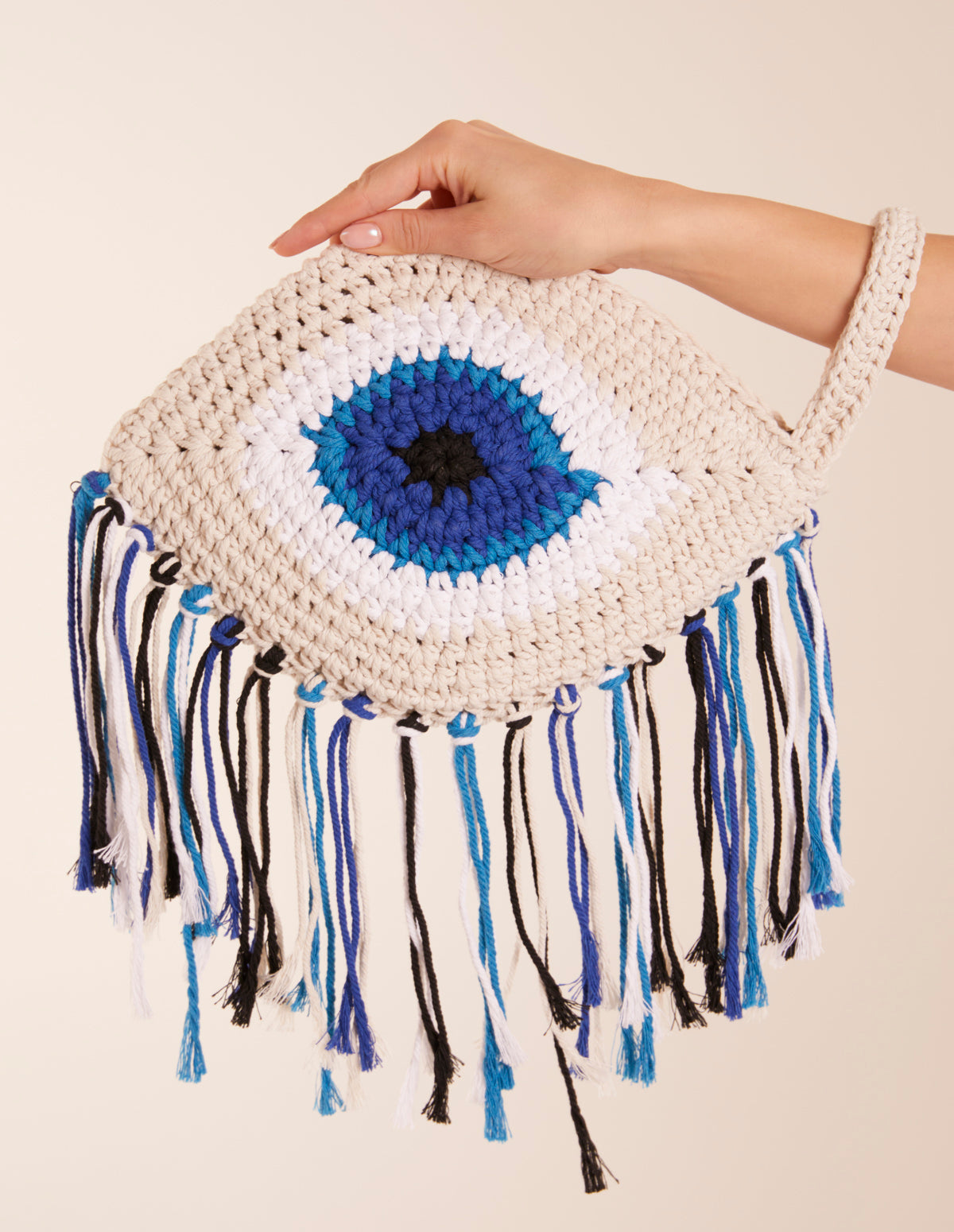 Evil Eye Tassle Bag 